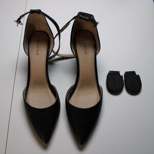Pashion Women’s Convertible Heels & Flats Size 9 Black 2-in-1 Versatile Shoes